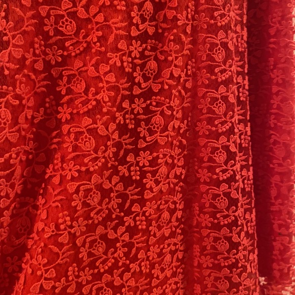 ⭐️ Stunning Red Alice + Olivia midi Dress - Picture 5 of 5